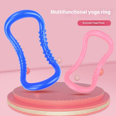 Yoga Ring Stretching Bracelet Pilates Roller Stretch Fitness Back Opener