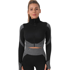 Exercise Workout Outfit Tight Quick-drying Waist Yoga Clothes Three-piece Suit